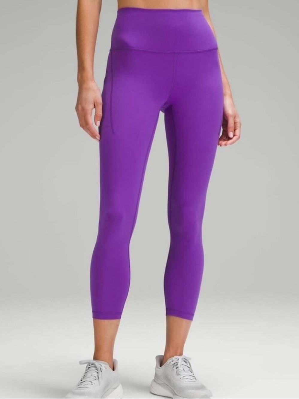Lululemon Wunder Train High-Rise Tight 25" Atomic Purple Size 2 EUC